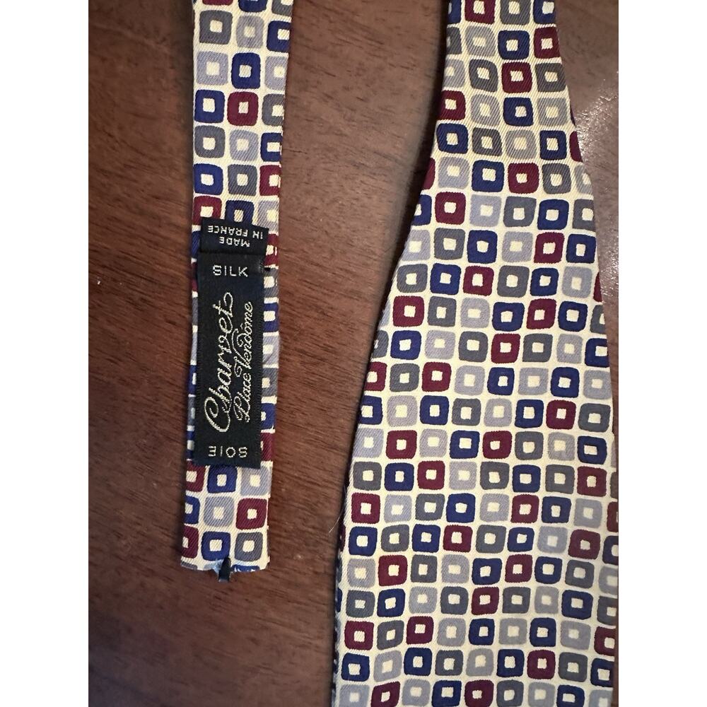 Vintage Charvet 100% Silk Bow Tie